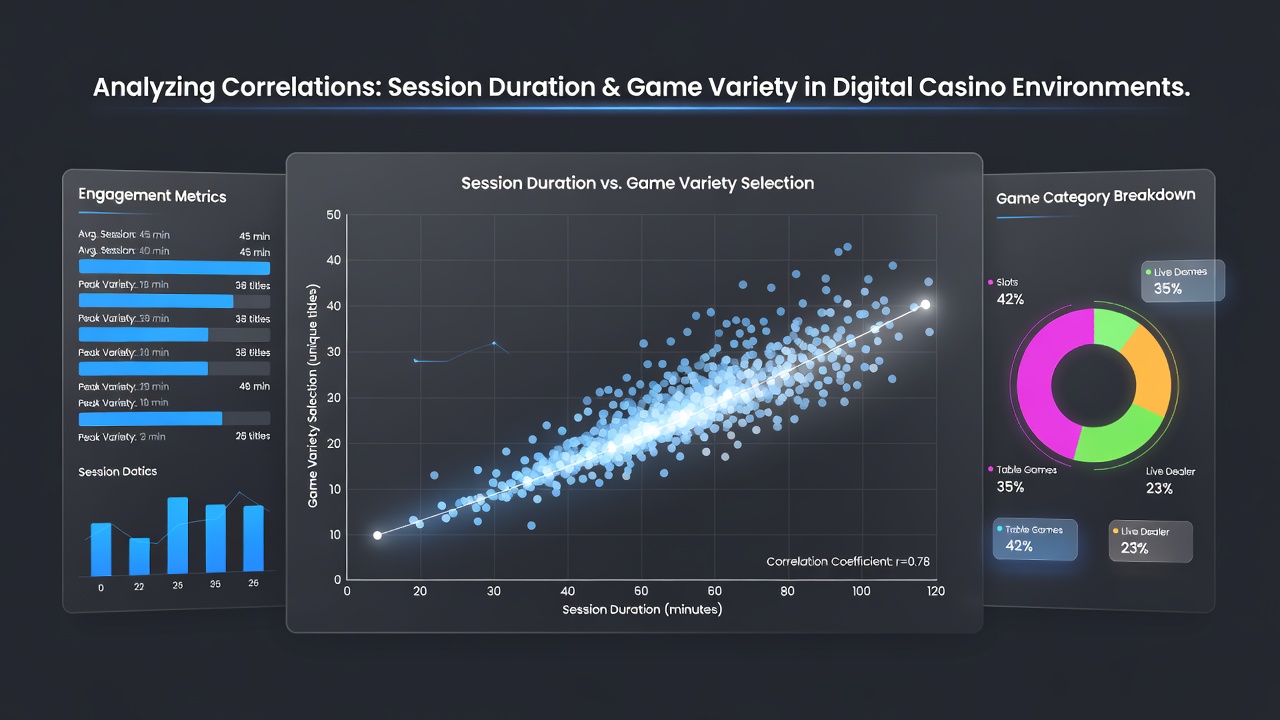 Heatmap display of player navigation between game types during extended sessions