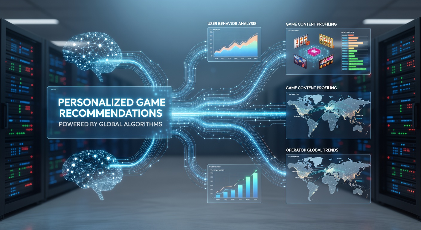 Diagram illustrating player segmentation and recommendation personalization layers in casino software